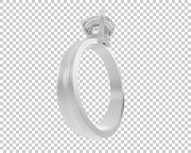 Schmuck isoliert auf dem Hintergrund 3D-Rendering-Illustration