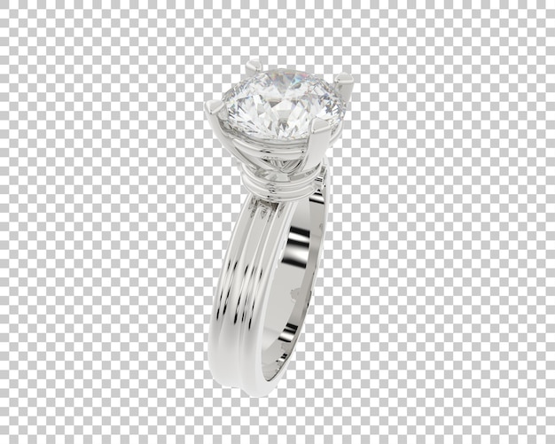 Schmuck isoliert auf dem Hintergrund 3D-Rendering-Illustration