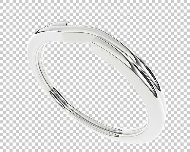 Schmuck isoliert auf dem Hintergrund 3D-Rendering-Illustration