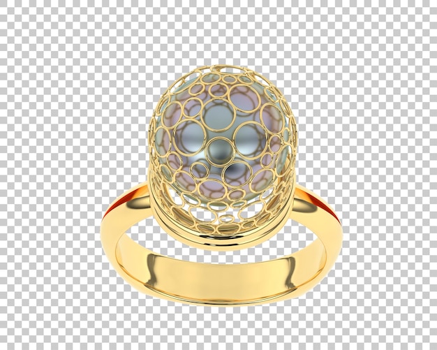 Schmuck isoliert auf dem Hintergrund 3D-Rendering-Illustration