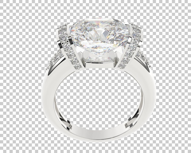 Schmuck isoliert auf dem Hintergrund 3D-Rendering-Illustration