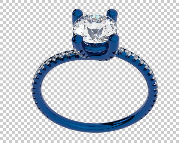 Schmuck isoliert auf dem Hintergrund 3D-Rendering-Illustration
