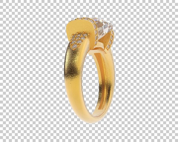 Schmuck isoliert auf dem Hintergrund 3D-Rendering-Illustration