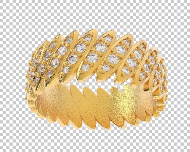 Schmuck isoliert auf dem Hintergrund 3D-Rendering-Illustration