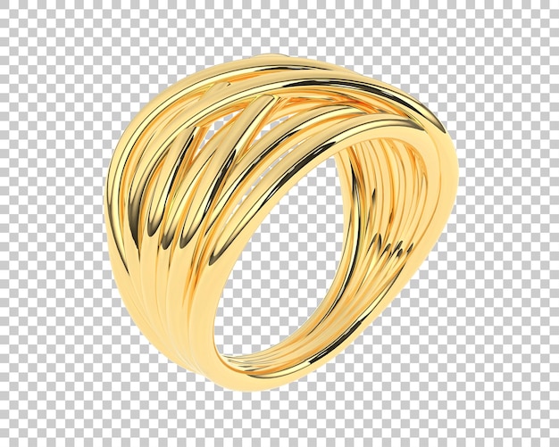 Schmuck isoliert auf dem Hintergrund 3D-Rendering-Illustration