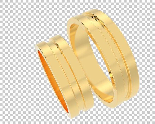 PSD schmuck isoliert auf dem hintergrund 3d-rendering-illustration