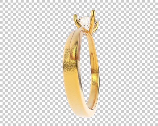 PSD schmuck isoliert auf dem hintergrund 3d-rendering-illustration