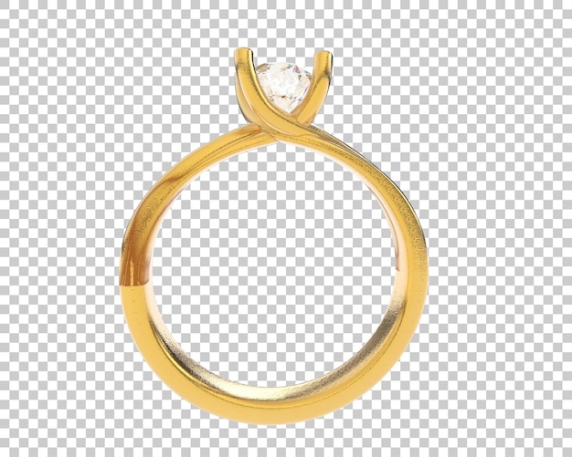 Schmuck isoliert auf dem Hintergrund 3D-Rendering-Illustration