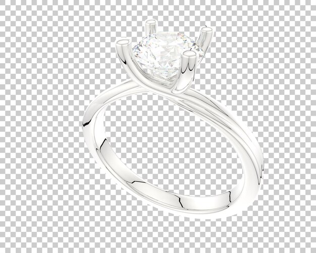 Schmuck isoliert auf dem hintergrund 3d-rendering-illustration