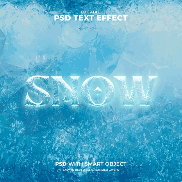 Schneetexteffekt