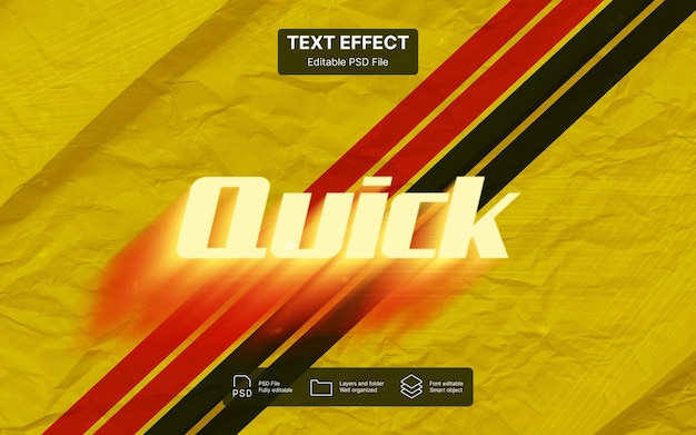 Schneller Texteffekt