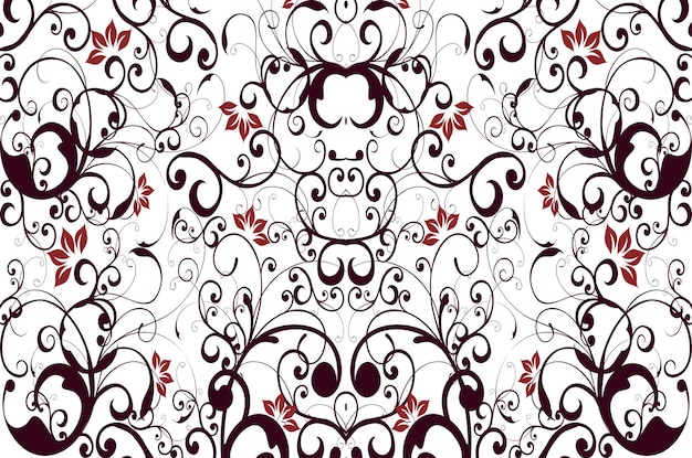 Schöne Blumenillustration für Hintergrund