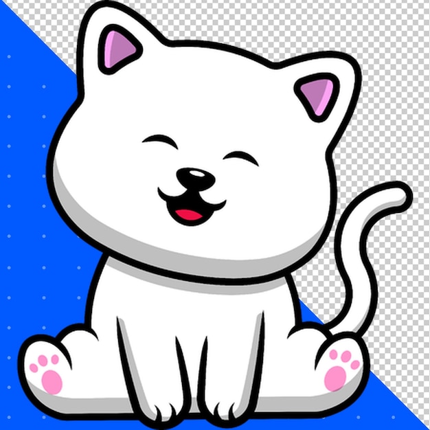 Schöne Cartoon-Illustration PNG durchsichtiger Hintergrund