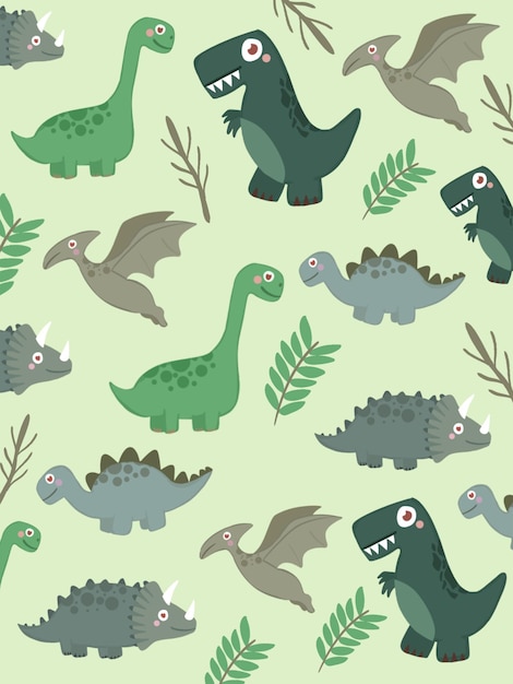 PSD schöne dinosaurier-hintergründe