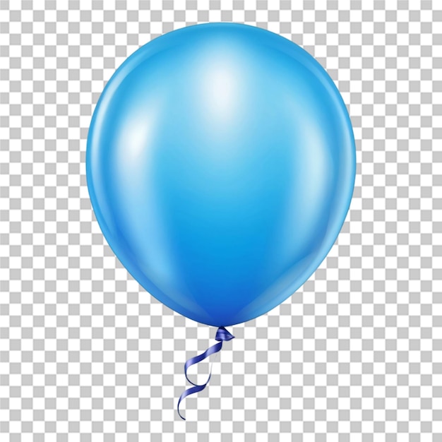 PSD schöne farbenfrohe ballons isolierten transparenten hintergrund