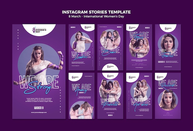 Schöne Instagram-Geschichten zum Frauentag