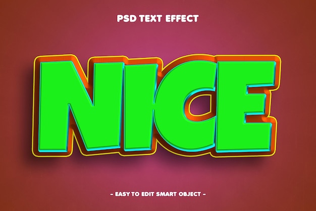 Schöner Text-Effekt