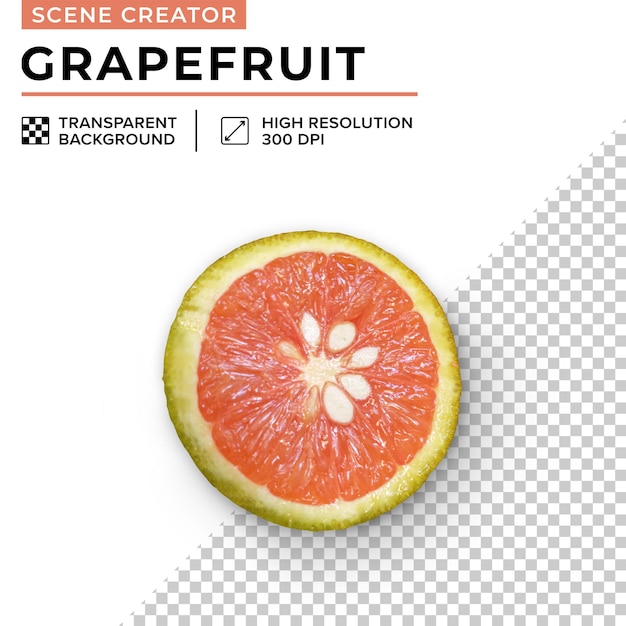 PSD schöpfer der grapefruit-szene