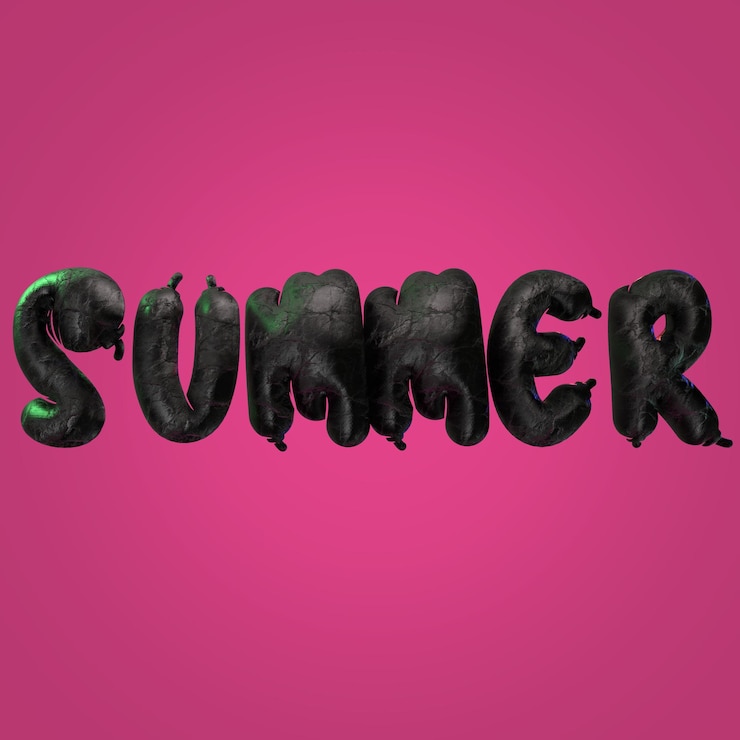 PSD schriftzeichen 3d-rendering