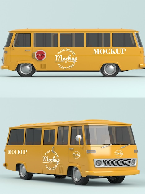 Schul-pickup-mockup-konzept