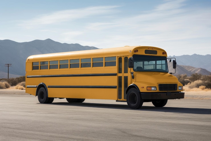 PSD schulbus-mockup-psd