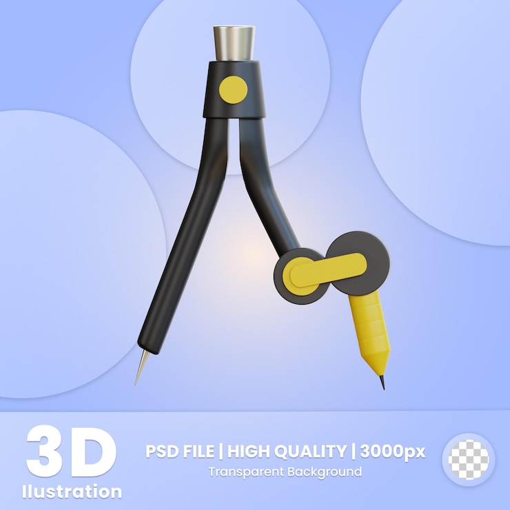 PSD schule und bildung 3d-symbol