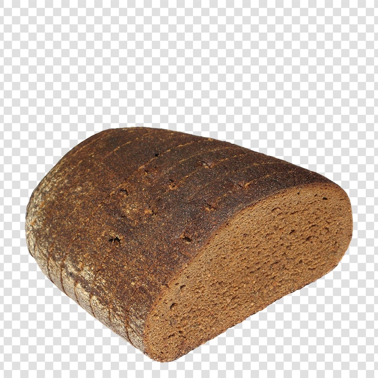PSD schwarzes roggenbrot