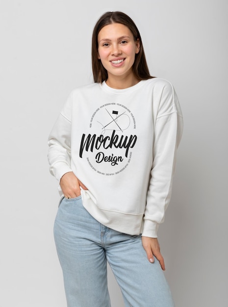 Schweißhemd-Mockup-Design