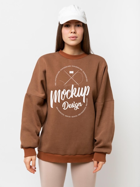 Schweißhemd-Mockup-Design