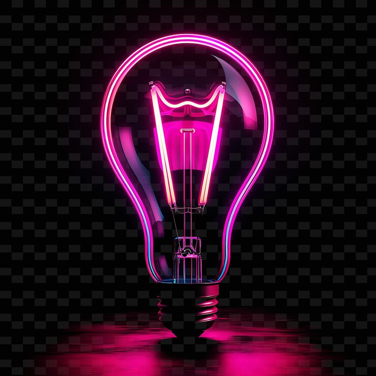 PSD scintillating neon campaign ad con un mensaje convincente lan neon line art paisaje de fondo