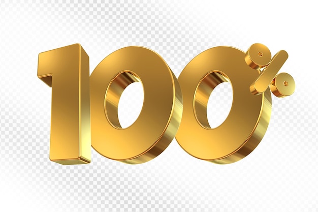 Sconto del 100% sull'oro 3D