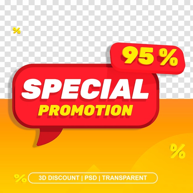 Sconto promozionale speciale