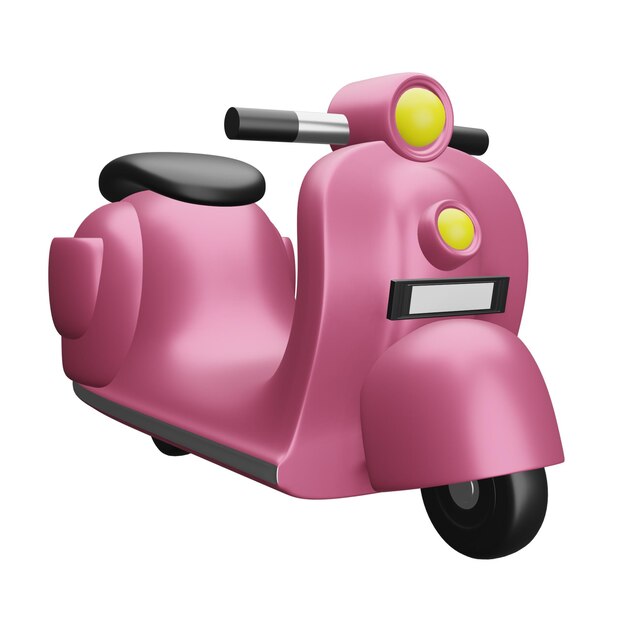 PSD le scooter 3d