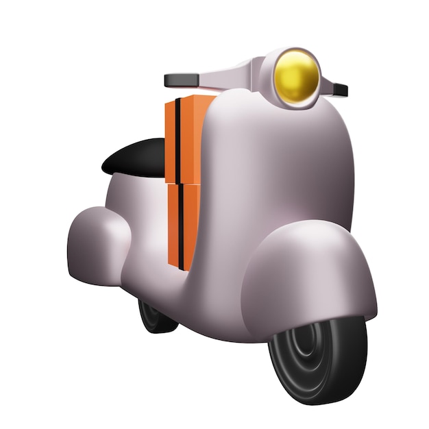 El scooter 3D