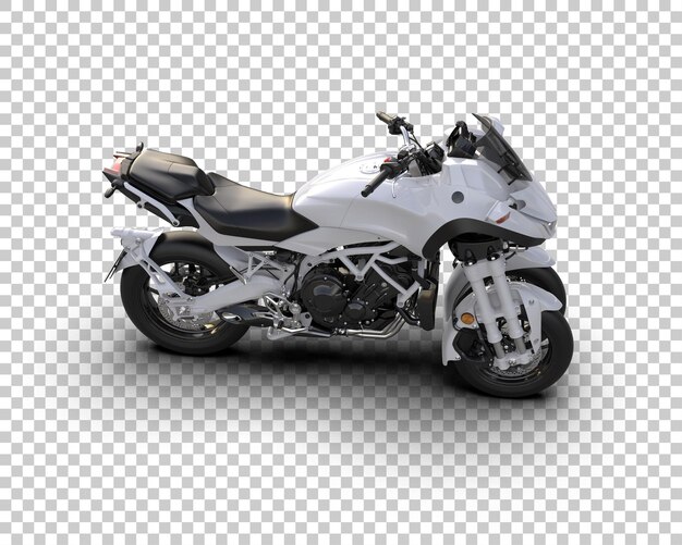 Scooter aislado en el fondo Ilustración de renderización 3D