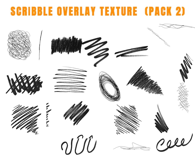 Scribble Overlay Texture Pack 2 (Schreibbares Überlagern für Texturen)