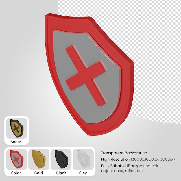 Scudo 3D non sicuro