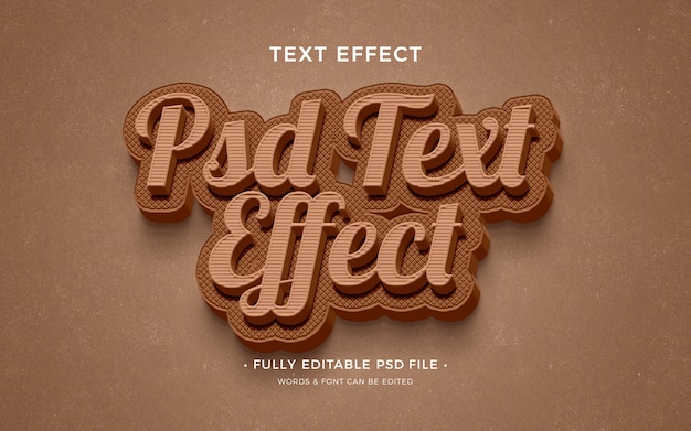 Sculpting-Text-Effekt