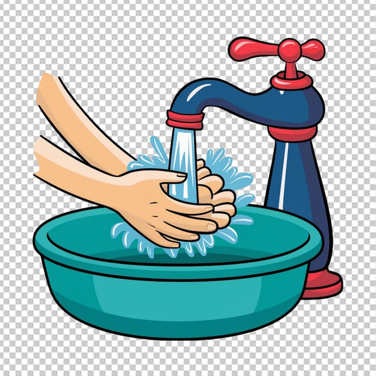 PSD se laver les mains