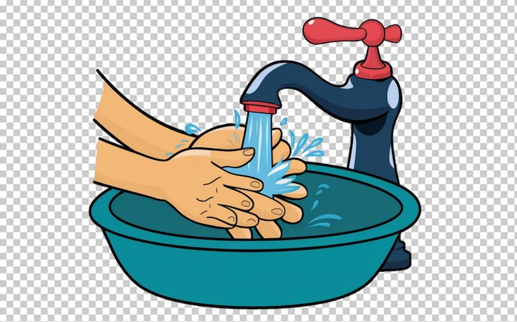 PSD se laver les mains