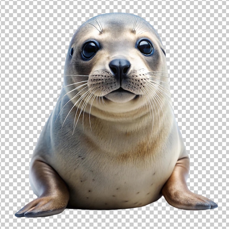 PSD seal isolated on transparent background