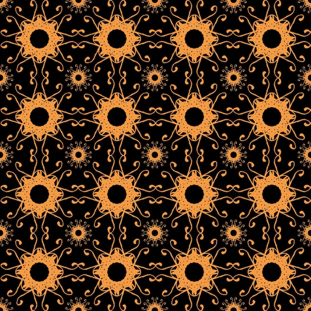 Seamless pattern for designs with customizable color