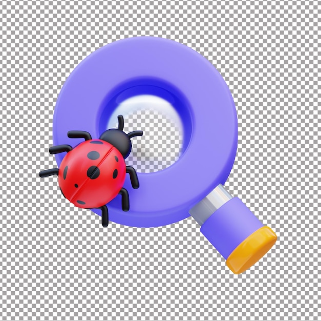 search bug 3d render