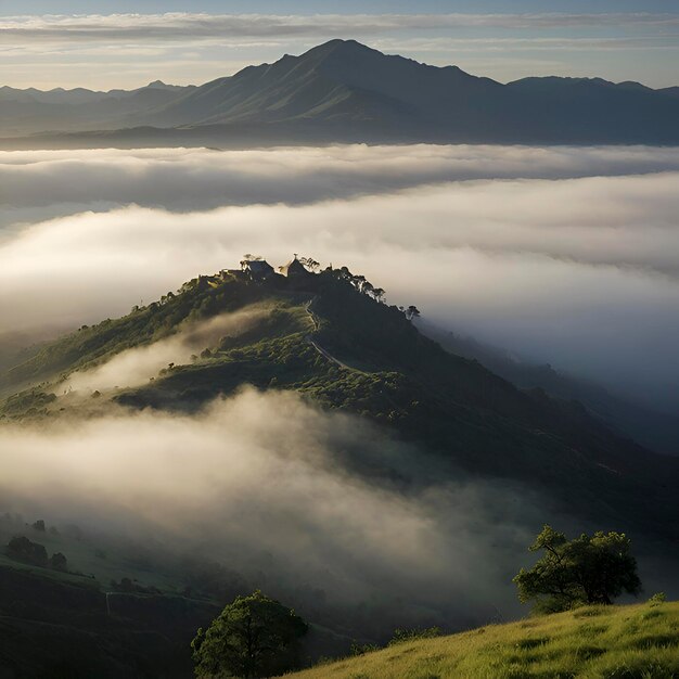 See-nebel-landschaft