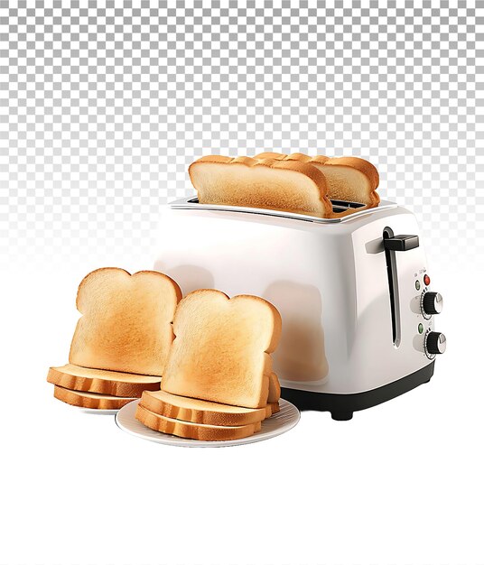 PSD sehen sie sich durch toaster-geräte künstlerische kompositionen und einzigartige küchengrafiken an