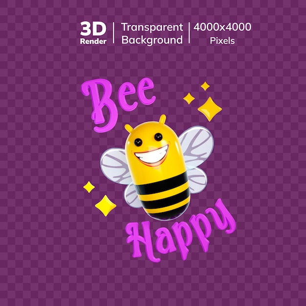 PSD seja feliz 3d icon celebrar alegria com seja feliz explorar ícones 3d espalhar sorrisos com 3d seja feliz icon