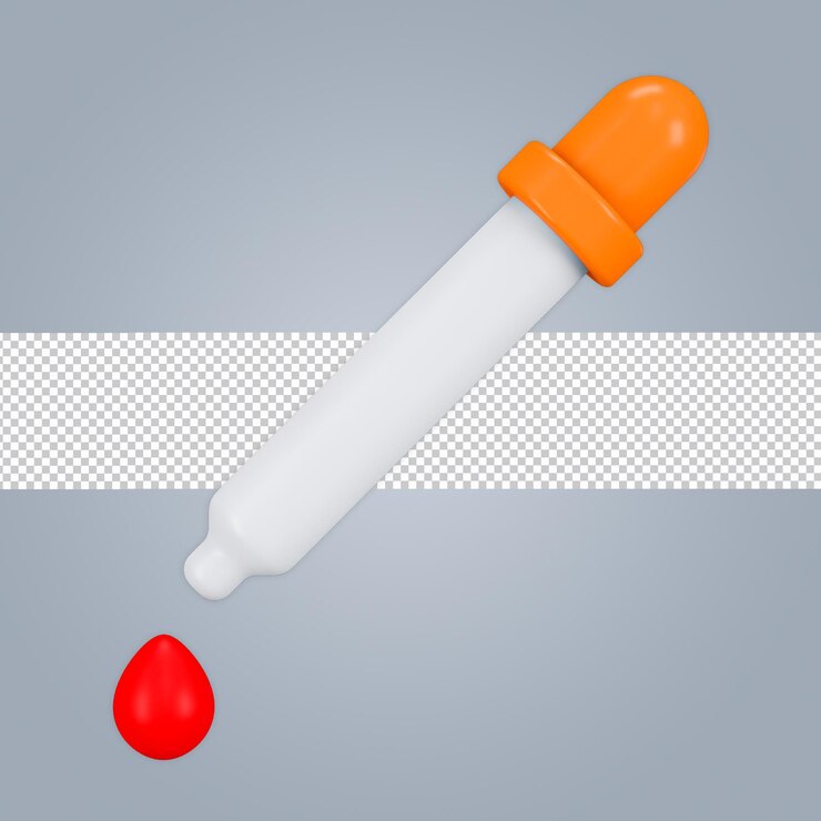 PSD selettore colore 3d icona illustrazione
