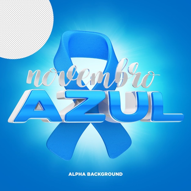 PSD sello del 3 de noviembre azul