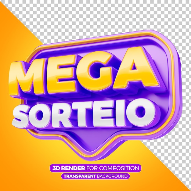 Sello de dibujo mega 3D