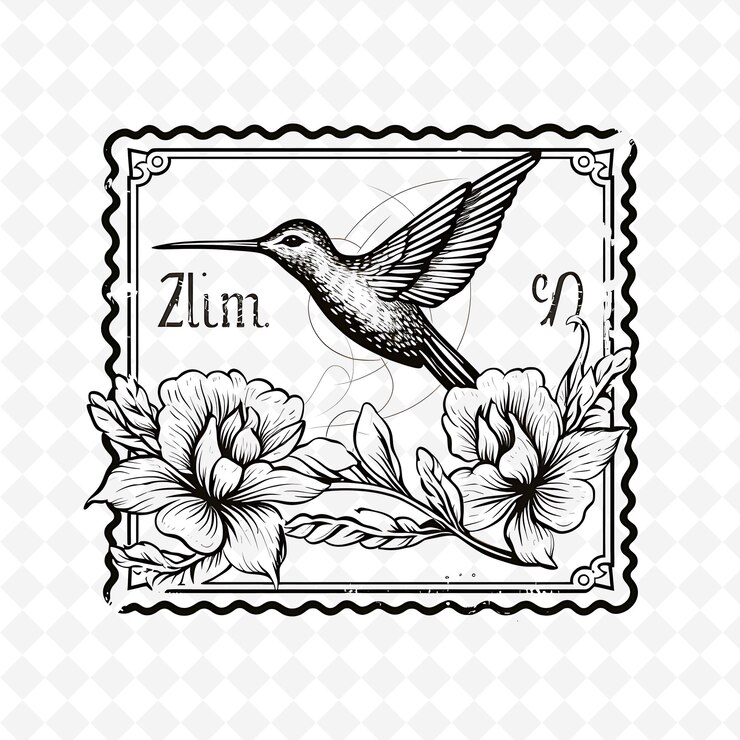 PSD sellos florales de acuarela premium de png diseños artísticos para proyectos creativos clipart y tatuaje